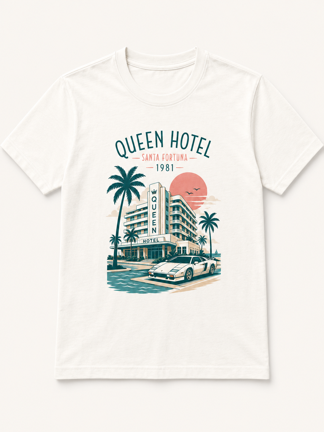 Футболка Queen Hotel